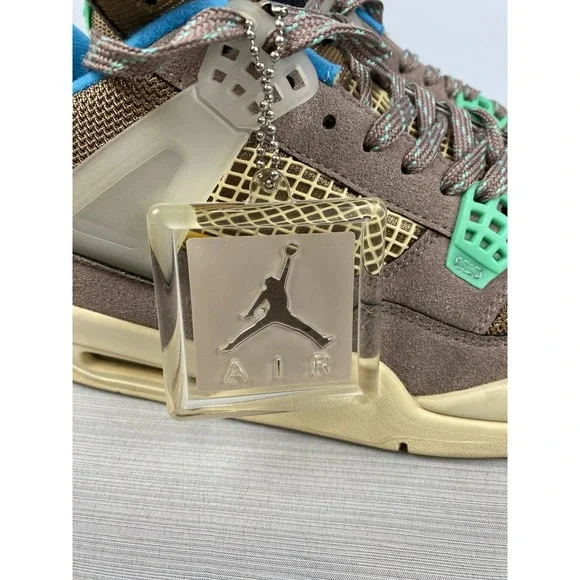 Nike Air Jordan 4 Retro x Union La Taupe Haze Men's Sneakers Size 10 - Picture 4 of 12